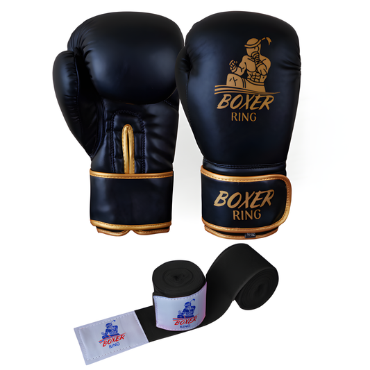 Boxing Gloves and Wraps